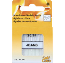 Paquet d''aiguilles pour machine à coudre Jeans taille 90/14