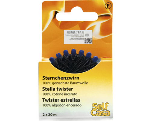 Fil étoile, 100 % coton ciré