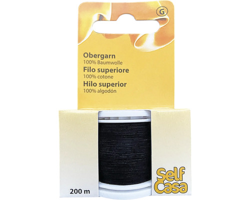 Nähgarn aus 100 % Baumwolle, 200 Meter