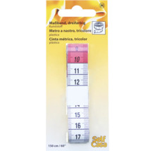 Dreifarbiges Massband aus Kunststoff