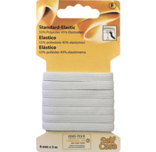 Standard-Gummiband, 6 mm x 3 m