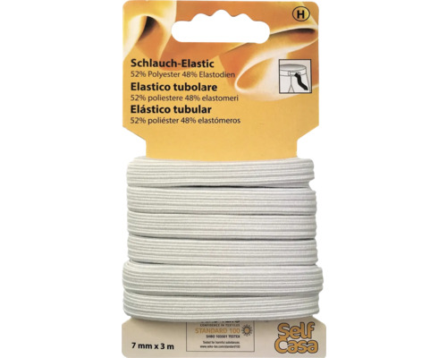 Schlauchelastic 7 Millimeter mal 3 Meter