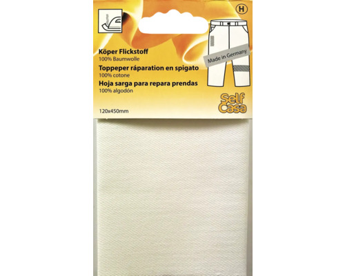 Köper Flickstoff aus Baumwolle, 120x450mm