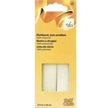 Nähbares Klettband aus Polyamid, 20 Millimeter mal 60 Zentimeter