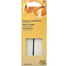 Selbstklebendes Klettband aus Polyamid, 20 mm x 60 cm