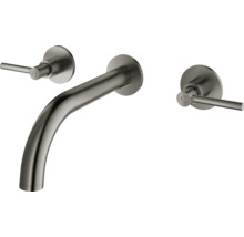 Mitigeur de lavabo GROHE Atrio New poignée à levier 20169AL3 hard graphite brossé-thumb-2