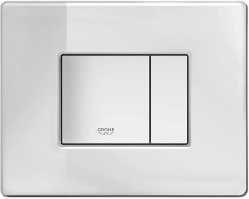 Plaque de commande Grohe avec deux boutons