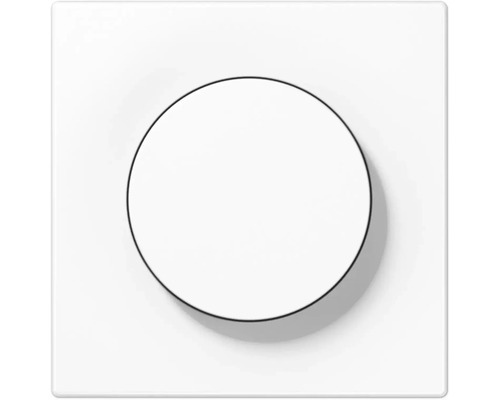 Couvercle avec bouton rotatif pour variateur Jung LS 1740 WW blanc alpin LS-design Insert pour bouton-poussoir