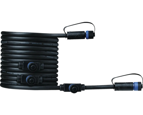 Câble Plug & Shine IP68 1in-4out 5,0 m noir 24V