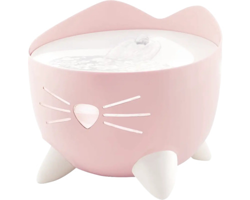 CAT IT Fontaine a eau automatique pour chat - 2,5 L - Rose