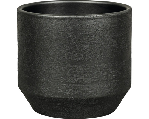 Pot de fleurs Passion for Pottery grès cérame 20 x 20 x 18 cm noir