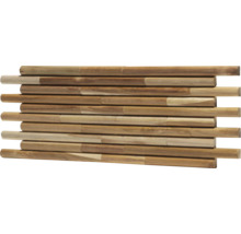 Tapis de mosaïque en bâtons de bois