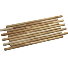 Panneau de mosaïque composé de bâtons en bois