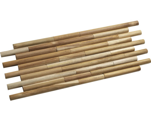 Panneau de mosaïque composé de bâtons en bois