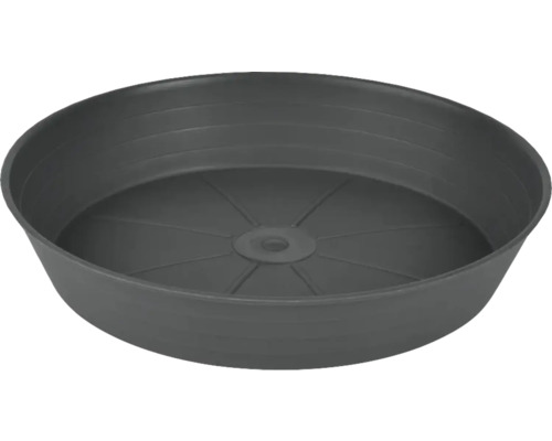 Soucoupe Primavera plastique Ø 24 cm anthracite Soucoupe Primavera plastique Ø 24 cm anthracite