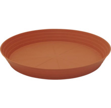 Soucoupe Primavera plastique Ø 46 cm marron