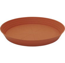 Soucoupe Primavera plastique Ø 54 cm marron