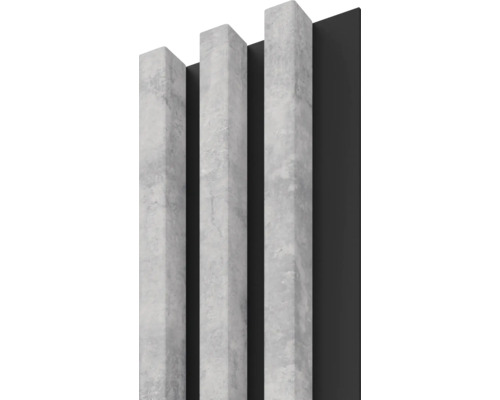 Panneau décoratif Linea Slim 3 gris noir 30x150x2650 mm Panneau décoratif Linea Slim 3 gris noir 30x150x2650 mm