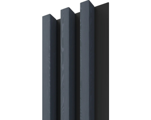 Panneau décoratif Linea Slim 3 bleu noir 30x150x2650 mm Panneau décoratif Linea Slim 3 bleu noir 30x150x2650 mm