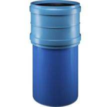 Blauer Kunststoff Kanalisationsschacht