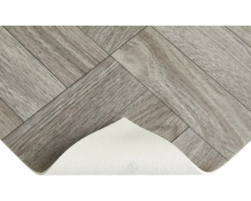 Sol vinyle à motif chevrons