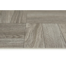 Nahaufnahme von Vinylboden in Holzoptik