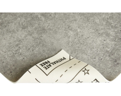 Dalle vinyle sans phtalate avec décor pierre