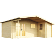 Gartenhaus aus Holz mit Fenster und Tür
