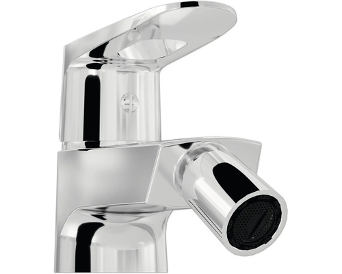 Bidetarmatur aus Chrom