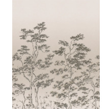 Papier peint avec motif d''arbres