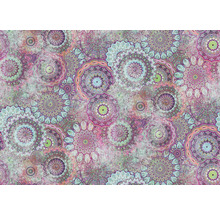 Papier peint textile avec motif mandala