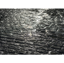 Fototapete Vlies Digitaldruck 363708 Magic Walls Pflaster schwarz 7-tlg. 371 x 265 cm
