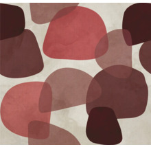 Fototapete Vlies Digitaldruck 363852 Magic Walls Retro rot 6-tlg. 318 x 300 cm
