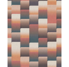 Papier peint avec motif de carreaux géométriques