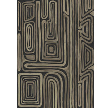 Motifs avec des formes géométriques sur un papier peint