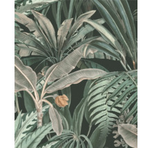 Papier peint avec motifs de plantes tropicales