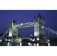 Fototapete Vlies Digitaldruck 849103 Magic Walls Towerbridge grün 8-tlg. 424 x 265 cm