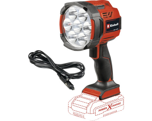 Projecteur sans fil Einhell Power X-Change TE-CL 18/2500 Li, sans batterie ni chargeur