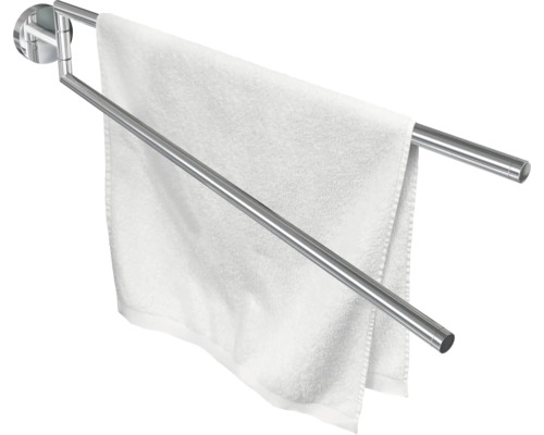 Schwenkbarer Handtuchhalter aus Metall mit Handtuch