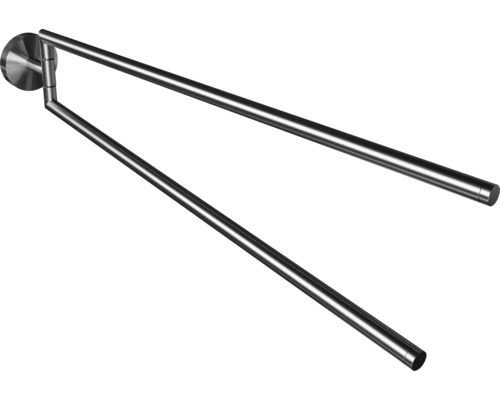 Porte-serviettes avec deux bras