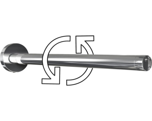 Bras de salle de bain pivotant