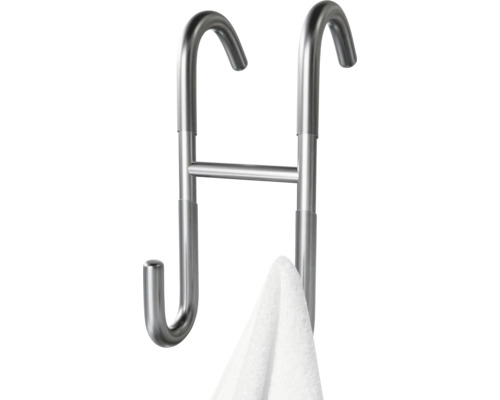 Handtuchhalter aus Edelstahl mit zwei Haken