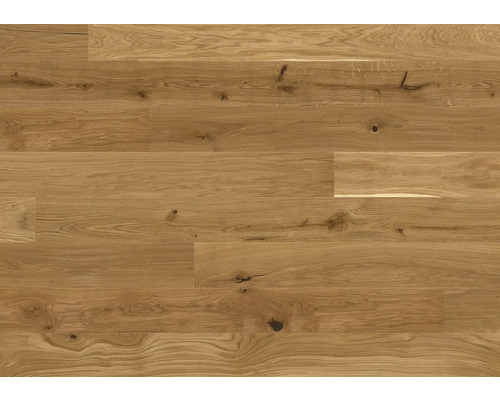 Parquet en chêne avec structure de bois naturelle