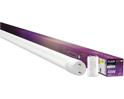 FLAIR LED Röhre T8 G13/22W(44W) 3400 lm 4000 K neutralweiß L 1500