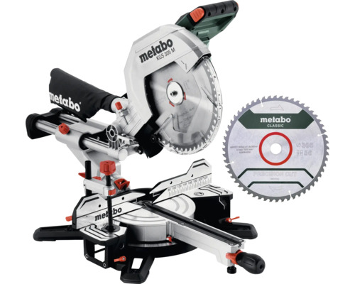 Scie à onglet Metabo KGS 305 M kit Scie à onglet Metabo KGS 305 M kit