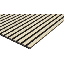 Akustikpaneel mit Holzlatten