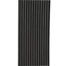 Akustikpaneel mit PES-Filz und MDF furniert Eiche geräuchert 1195 x 572,5 x 19 mm