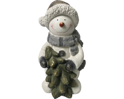 Décoration Bonhomme de neige 18,5x17x33 cm Décoration Bonhomme de neige 18,5x17x33 cm