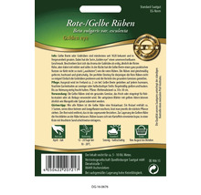 Samentüte mit roter und gelber Bete der Sorte Golden Eye