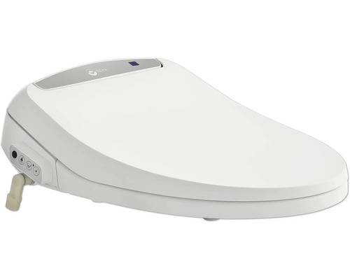 Abattant de WC douche blanc